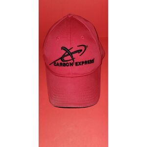 Carbon Express Hat Cap Red Bullets And Broadheads Strapback‎ Adjustable Outdoors